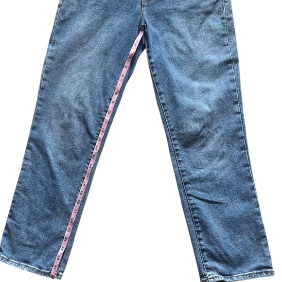 Good American Good Legs Straight High Rise Jeans in Indigo205 GLSNF740OP Size 31 - Picture 7 of 9